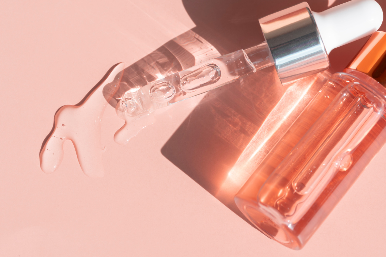 Detail Of A Pipette With Pouring Serum